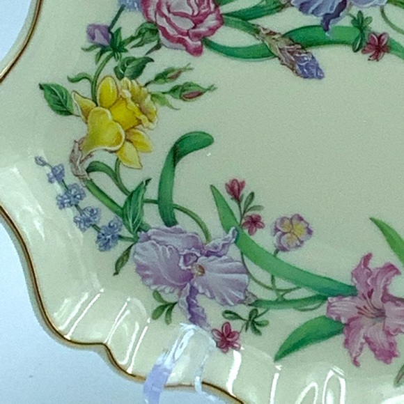 1999 Lenox Flower Blossom Candy Tray - Picture 6 of 9